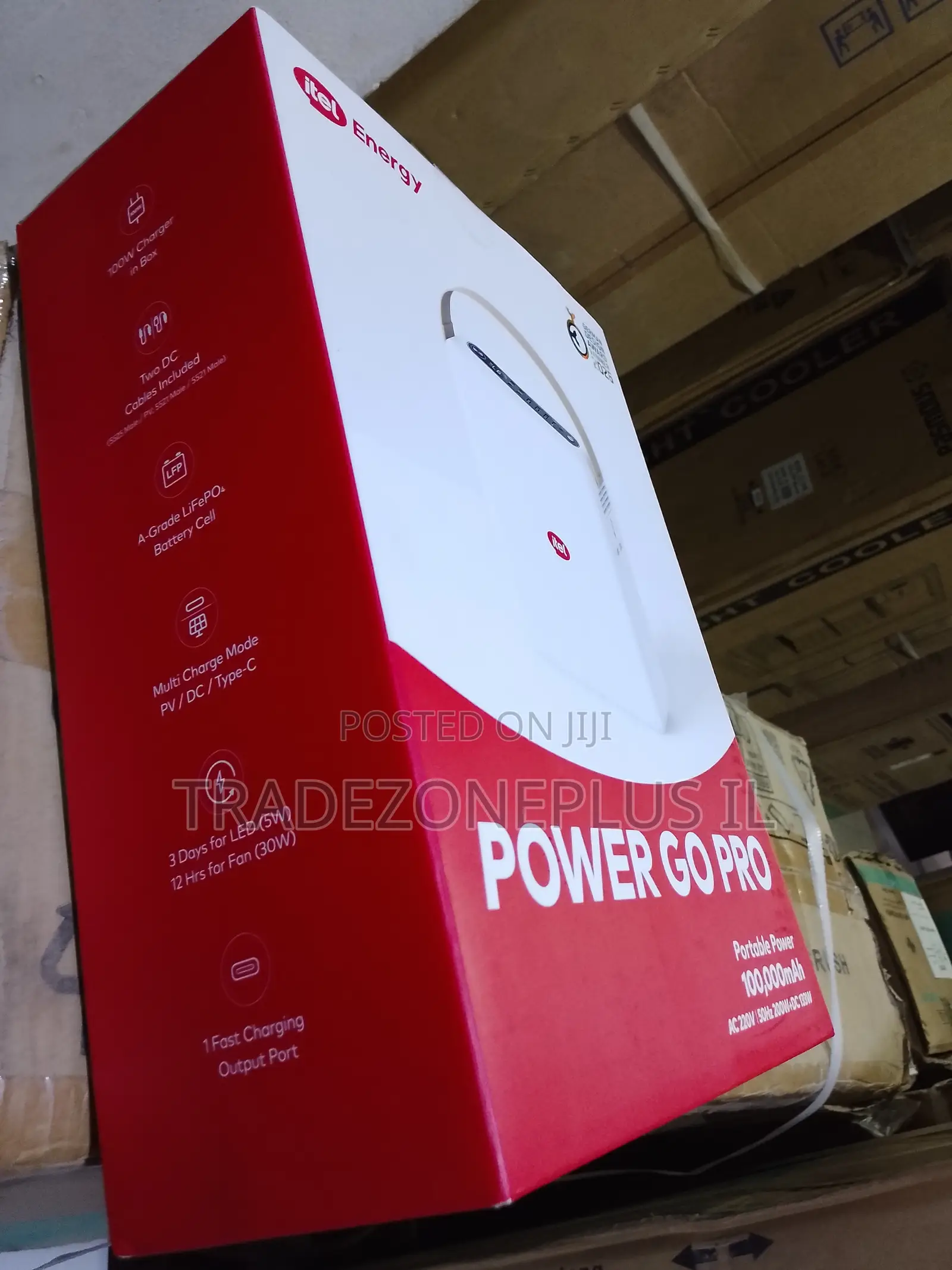 Itel Power Go Pro 100000mAh Everyday Power Arsenal