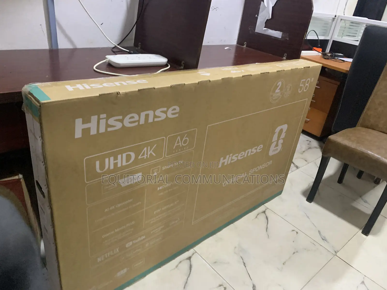 Hisense 58-Inch Smart Television With a Slim Modern Profile