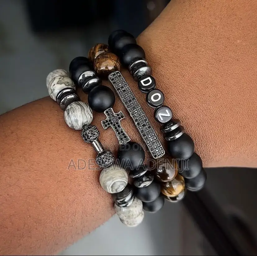 Customize Name Handcrafted Beaded Bracelets Unisex Gift Ideas