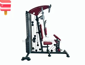 Multi-Station Home Gym Machine, Which Features an Integrated Weight