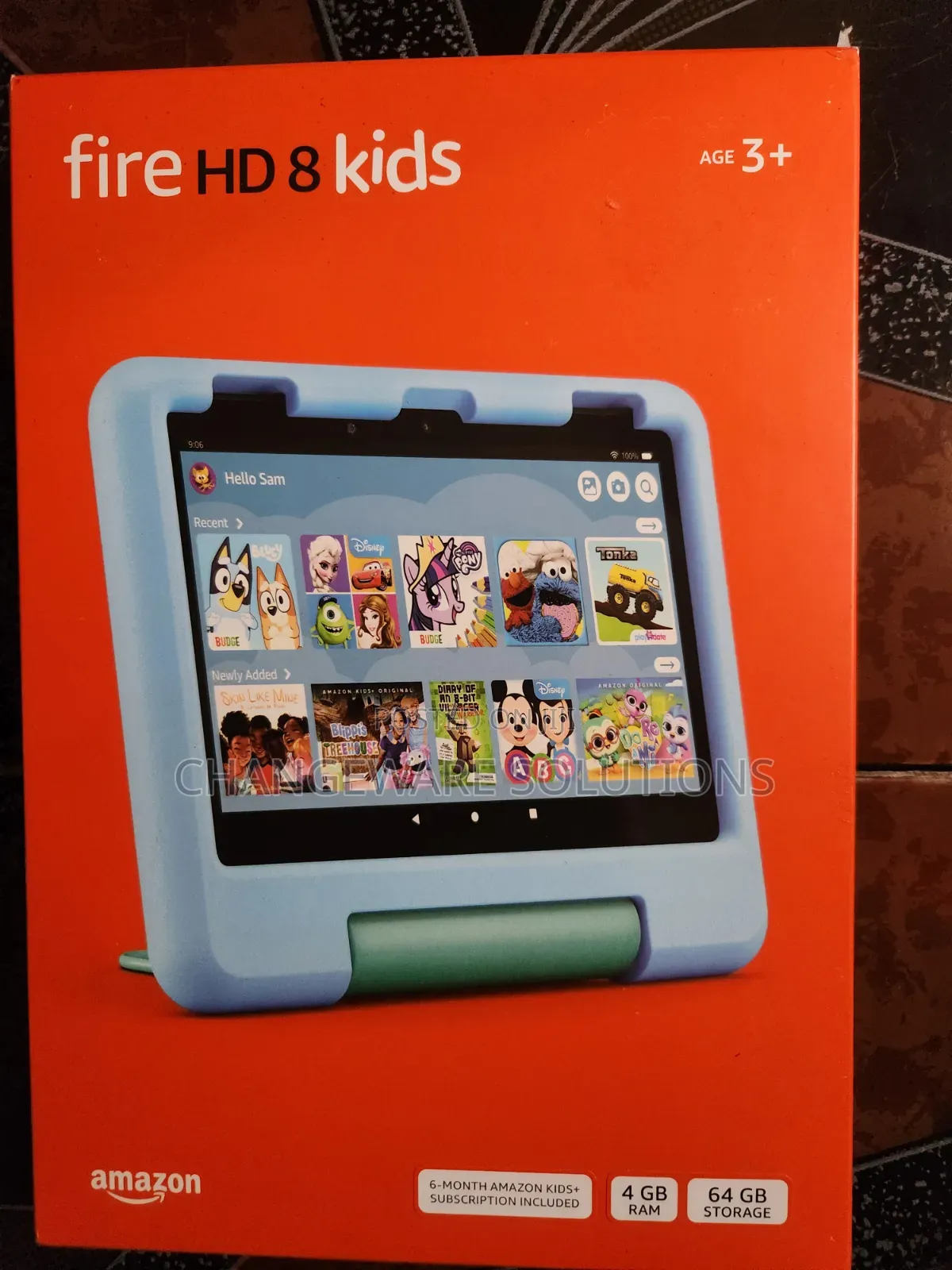 New Amazon Fire HD 8 64 GB Blue