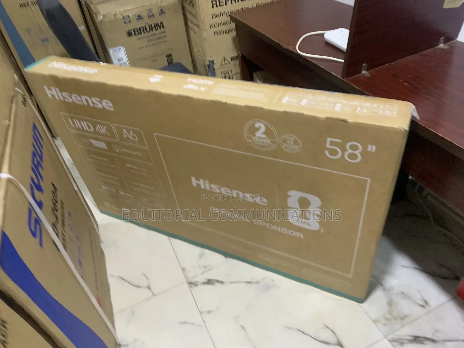 Hisense 58-Inch 4K TV for Clear and Detailed Viewing
