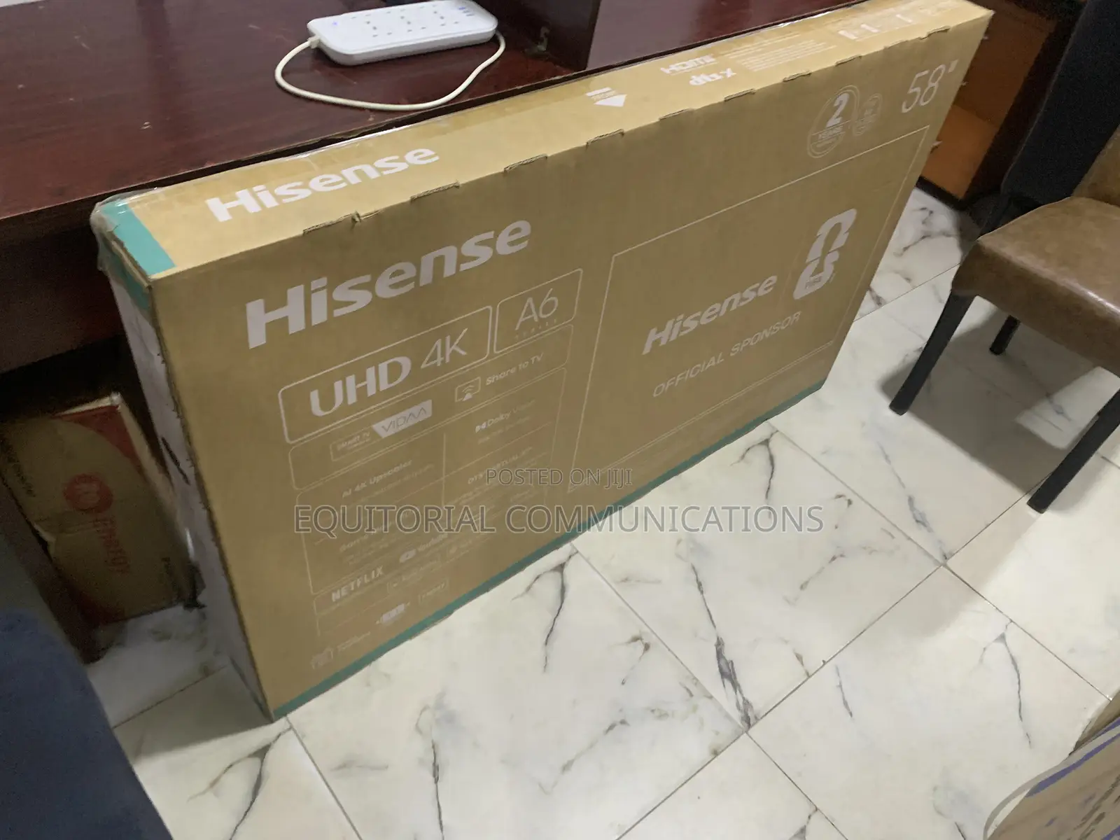 Hisense 58A6N Smart UHD 58 Inch TV for Connected Home Entertainment