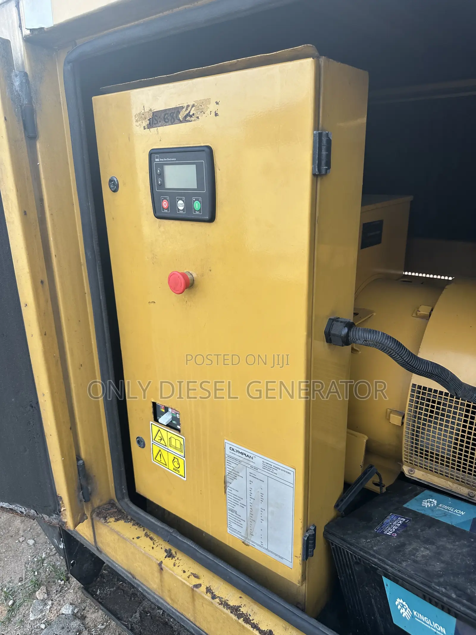 100 Kva Mantrac Soundproof Generator
