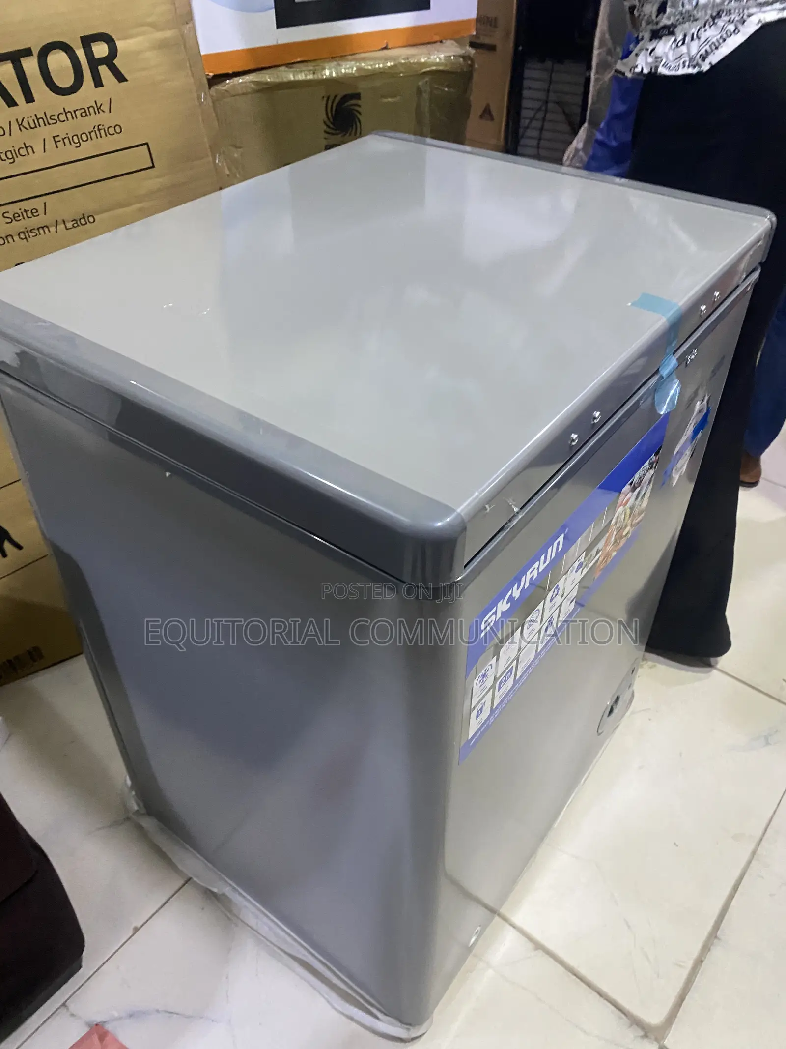 SKYRUN BD-100HNW 100L Chest Freezer for Fish Preservation