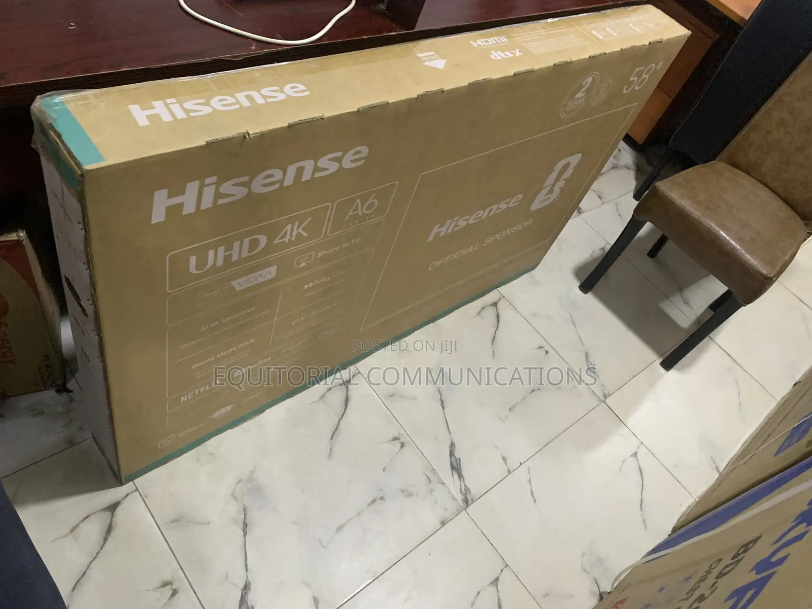 Hisense 58-Inch UHD Smart TV With Detailed Picture Quality