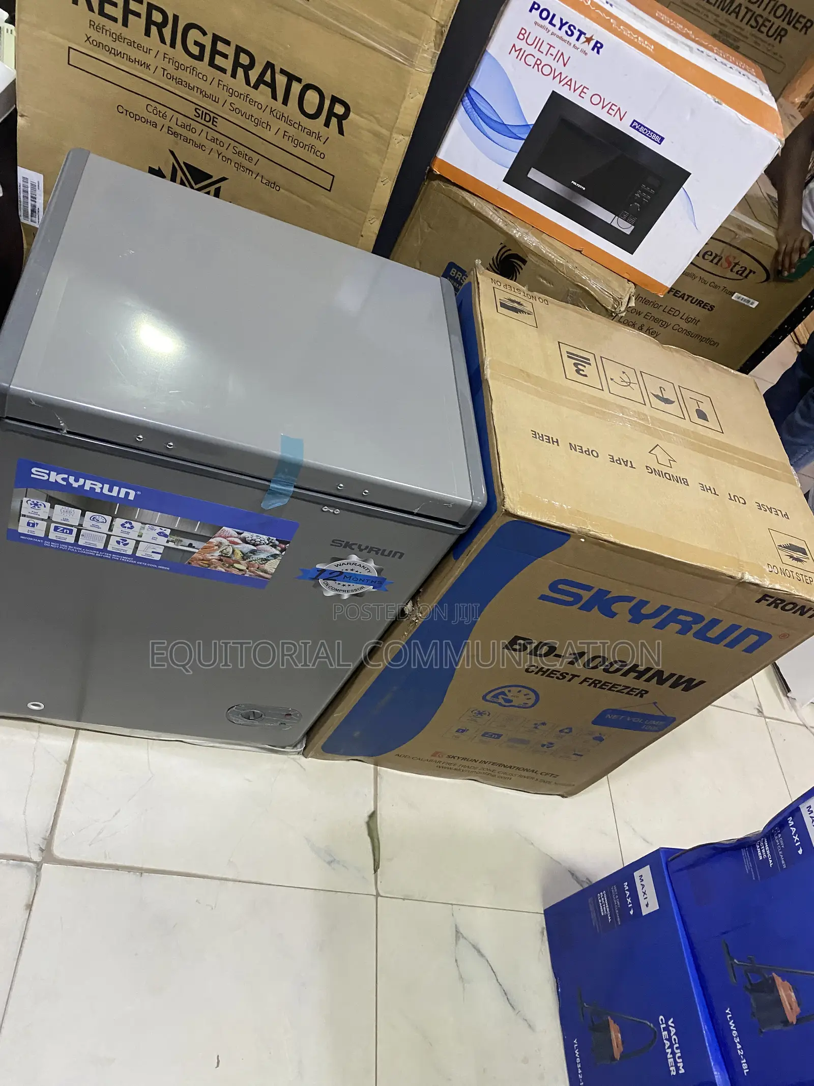 SKYRUN BD-100HNW 100L Chest Freezer for Drinks and Frozen Goods
