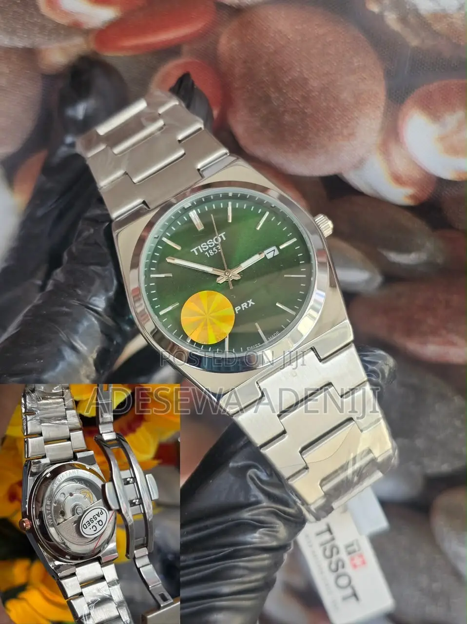 Tissot Men's Silver Chain Wristwatch