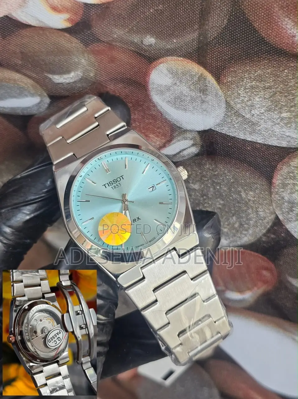 Tissot Men's Silver Chain Wristwatch