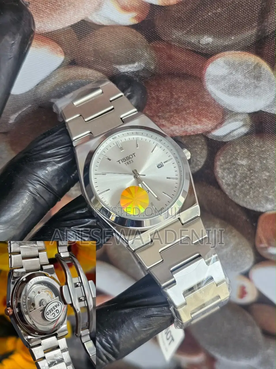 Tissot Men's Silver Chain Wristwatch