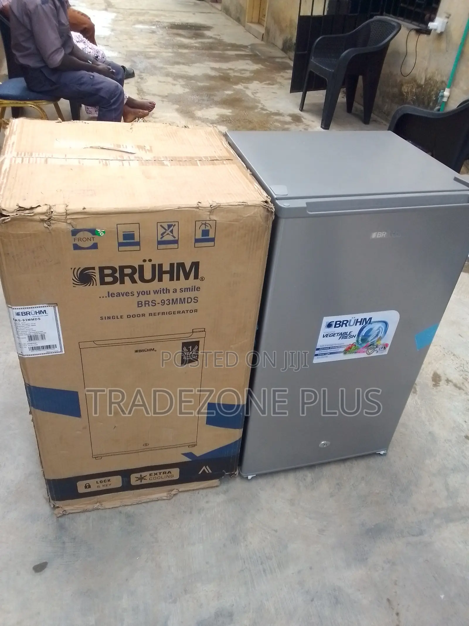 Bruhm Compact Refrigerator for Everyday Convenience