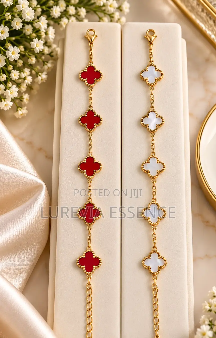 Women's Clover Charm Bracelet 2in1