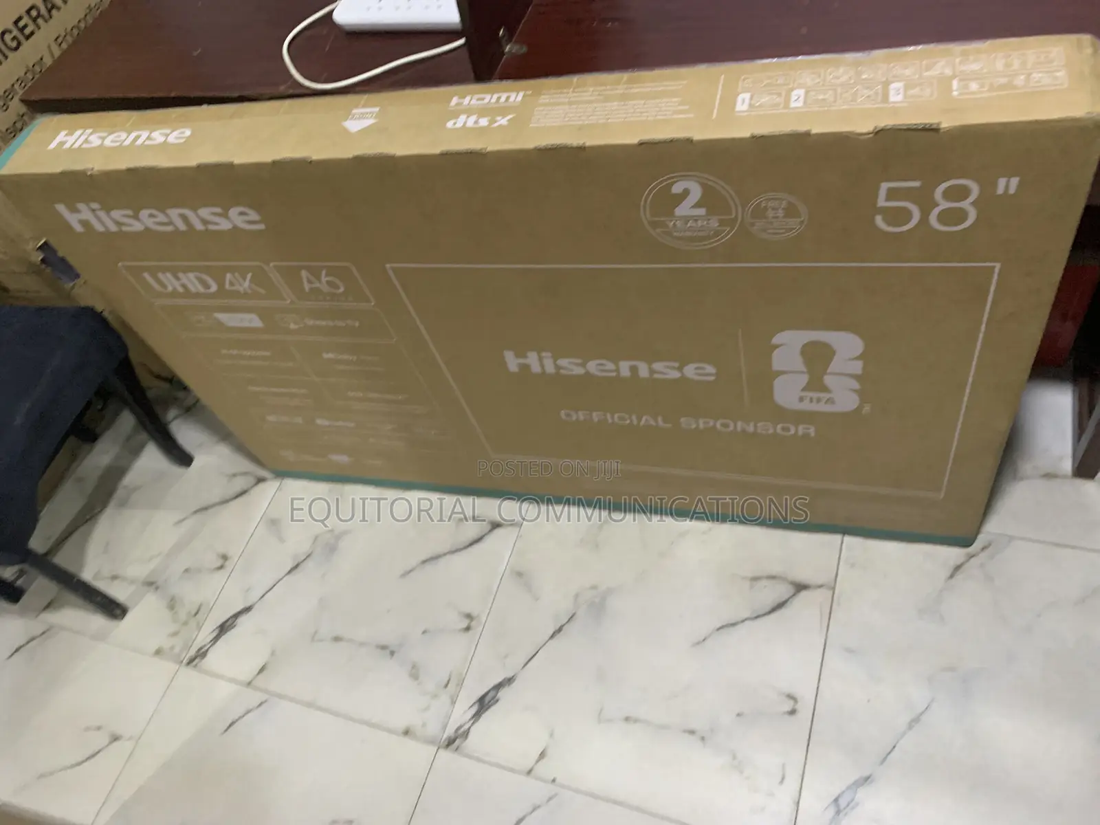 Hisense 58-Inch Smart TV With 4K Clarity and Modern Style