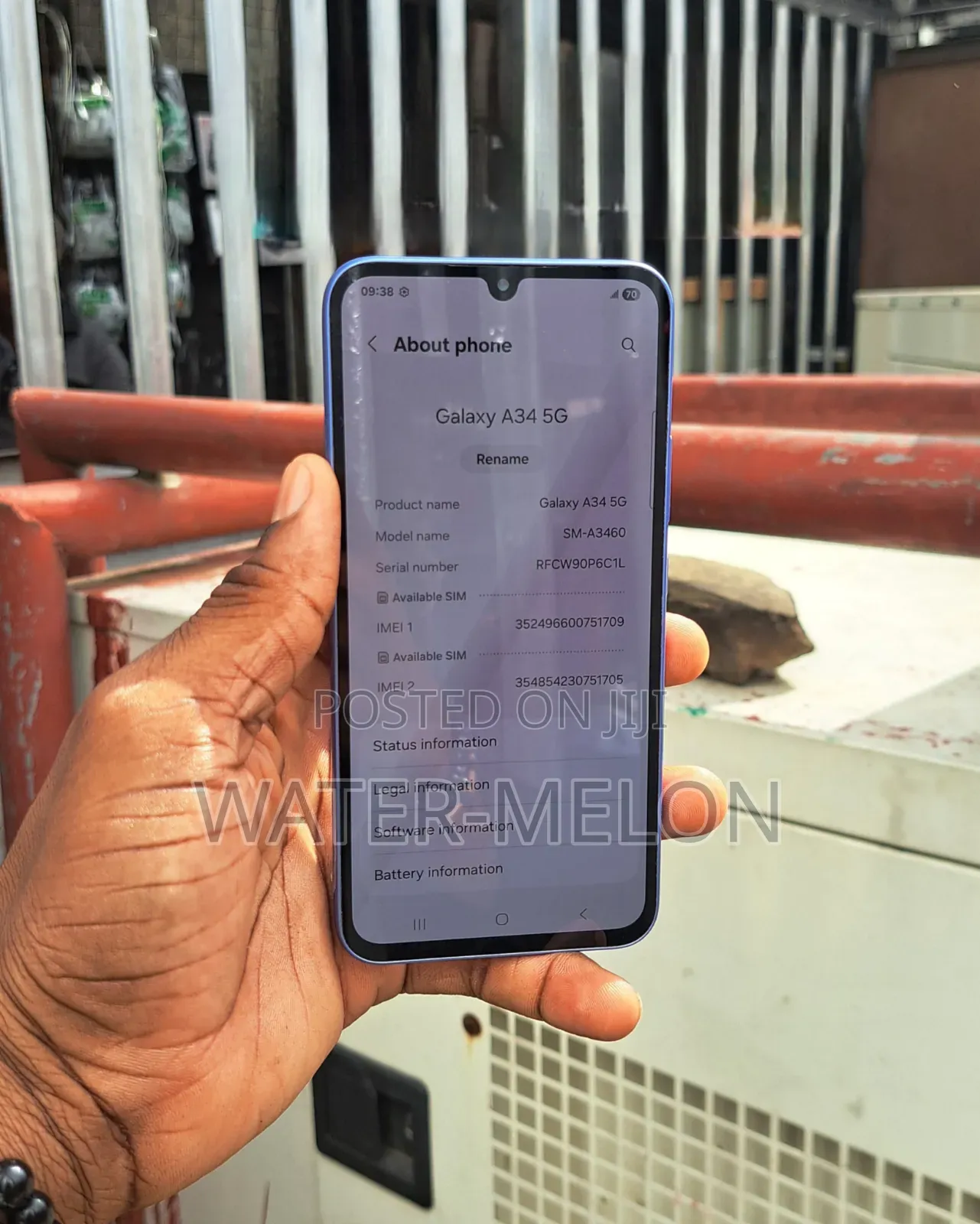 Samsung Galaxy A34 5G 128 GB Blue