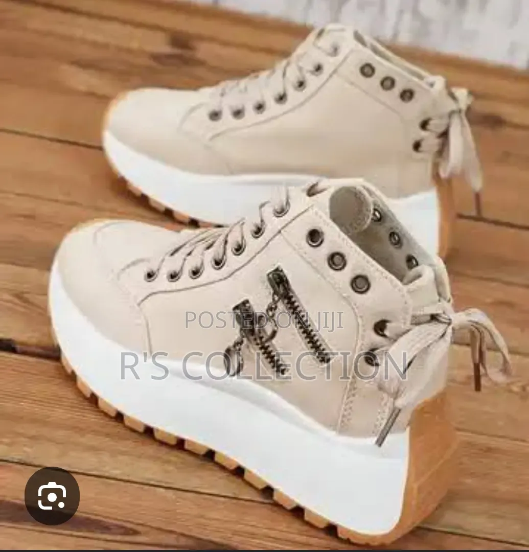 Ladies Jeans Material Shoes