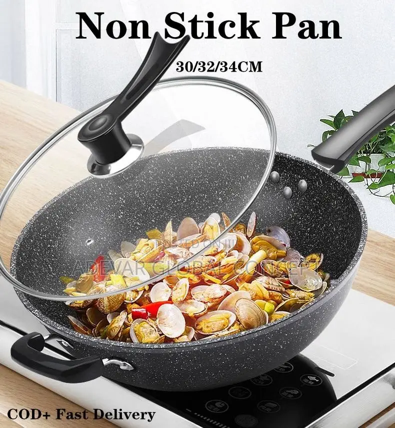 34cm Non Stick Wok Fry Pan
