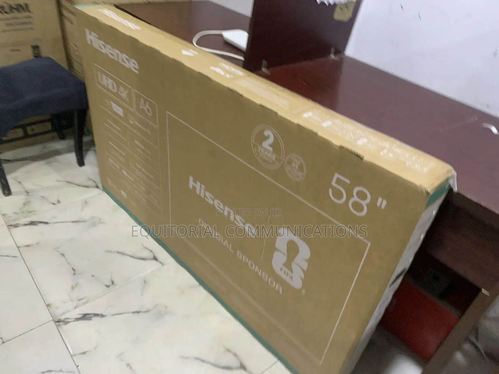 Hisense 58-Inch Smart TV With Modern Design and 4K Clarity