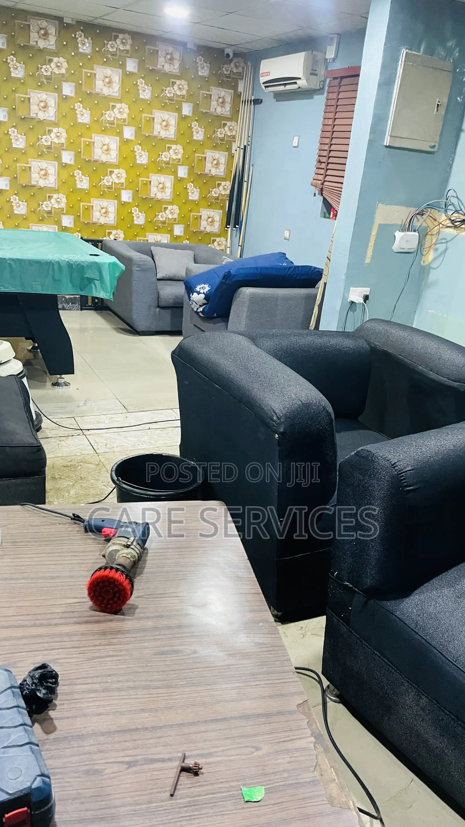 Professional Couch/ Sofa Before and After Cleaning