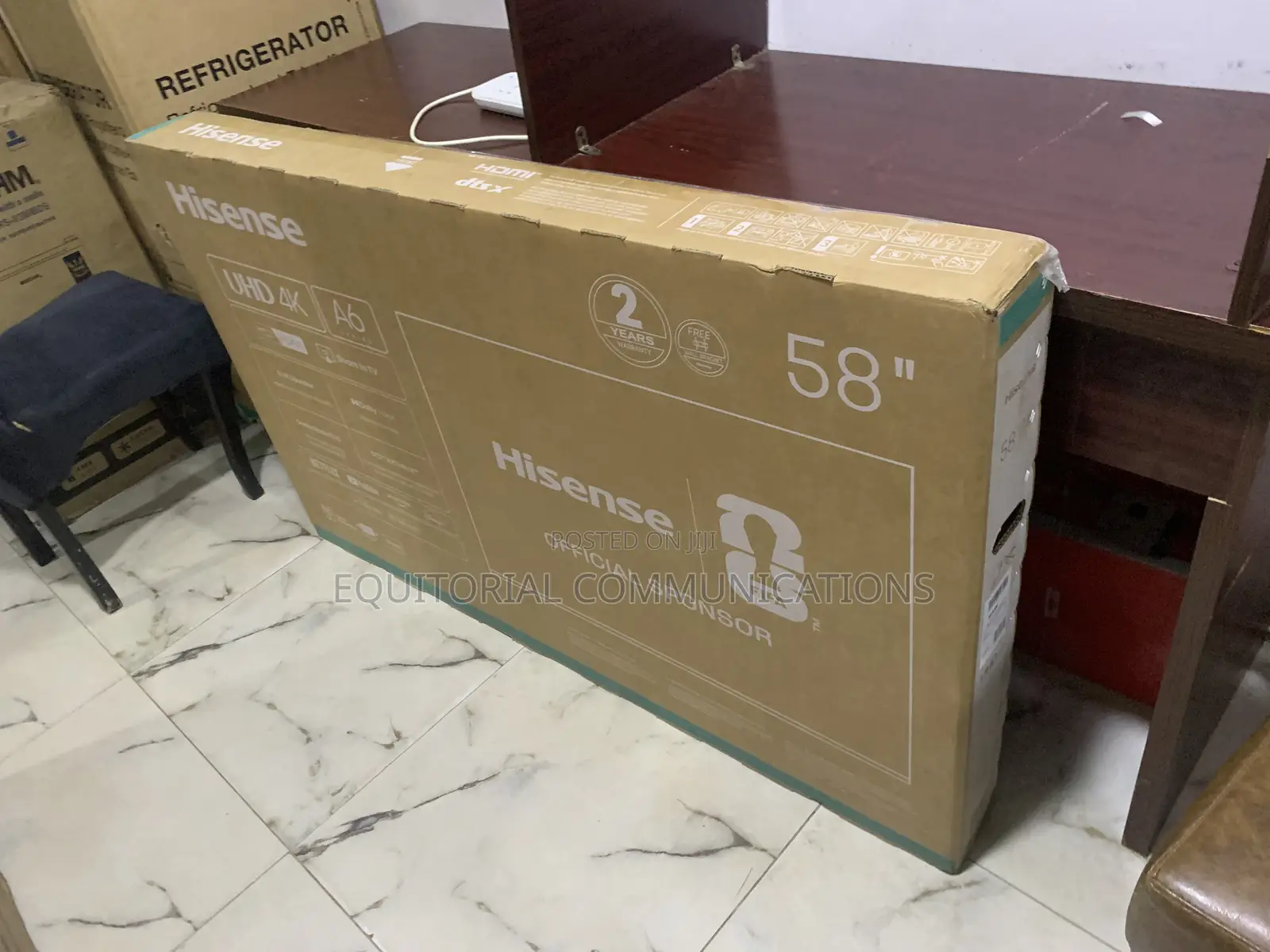 Hisense 58A6N 58-Inch Smart 4K UHD TV – Clear, Connected and Stylish