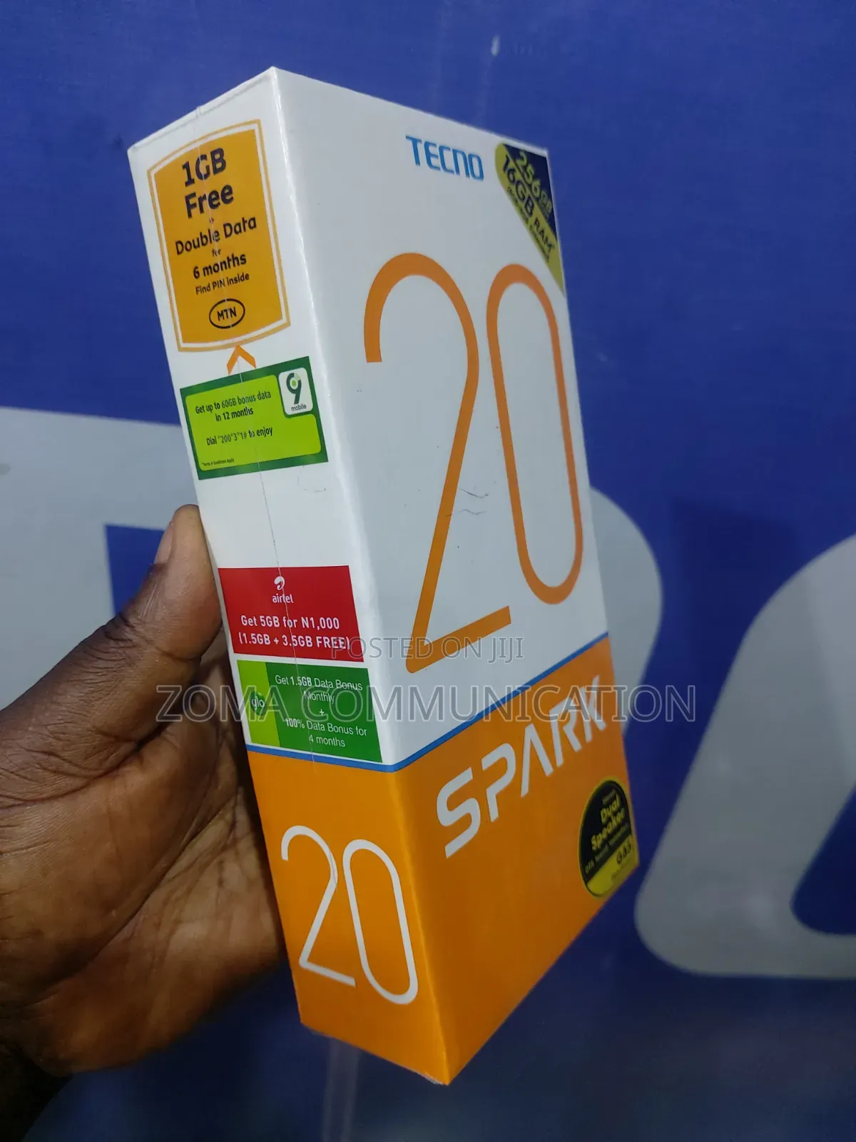 New Tecno Spark 20 256 GB White
