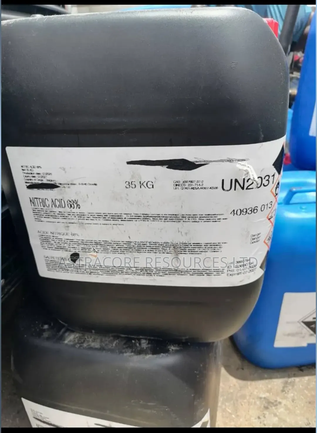 Nitric Acid HNO3 – Industrial Grade | Chemical Supply