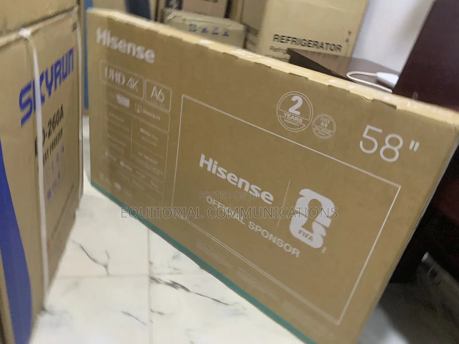 Hisense 58A6N Ultra HD 58 Inch Smart TV With a Stunning Large Screen