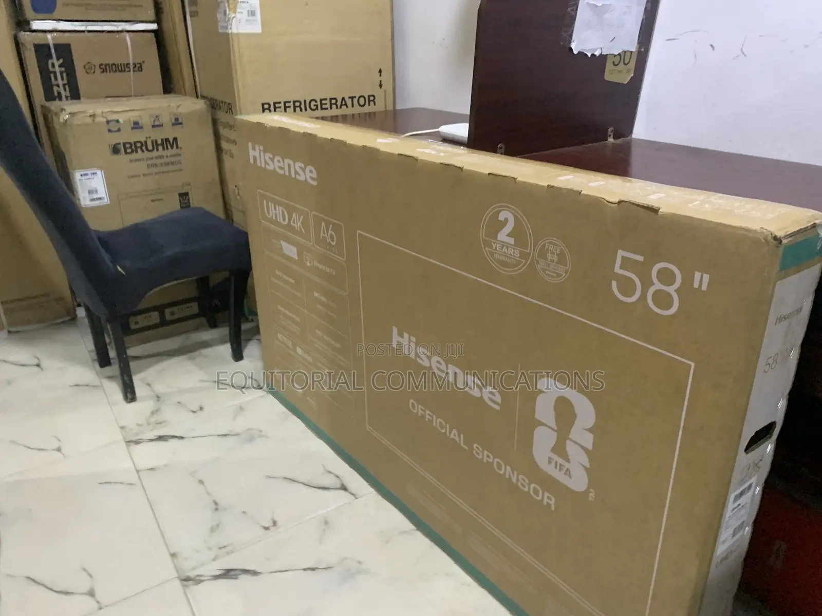 Hisense 58A6N Ultra HD 58 Inch Smart TV With a Stunning Large Screen