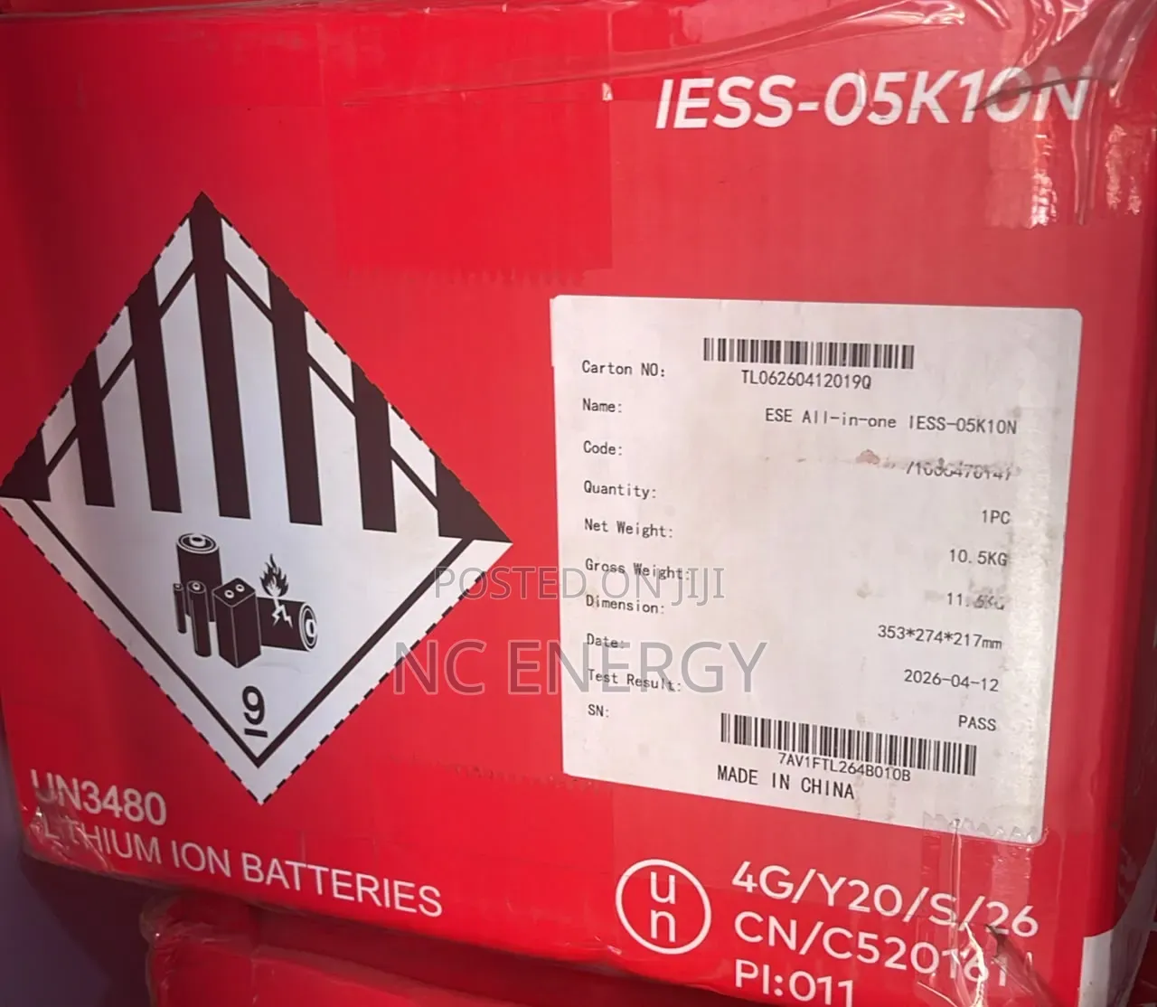 Itel 1kwh Power Tank