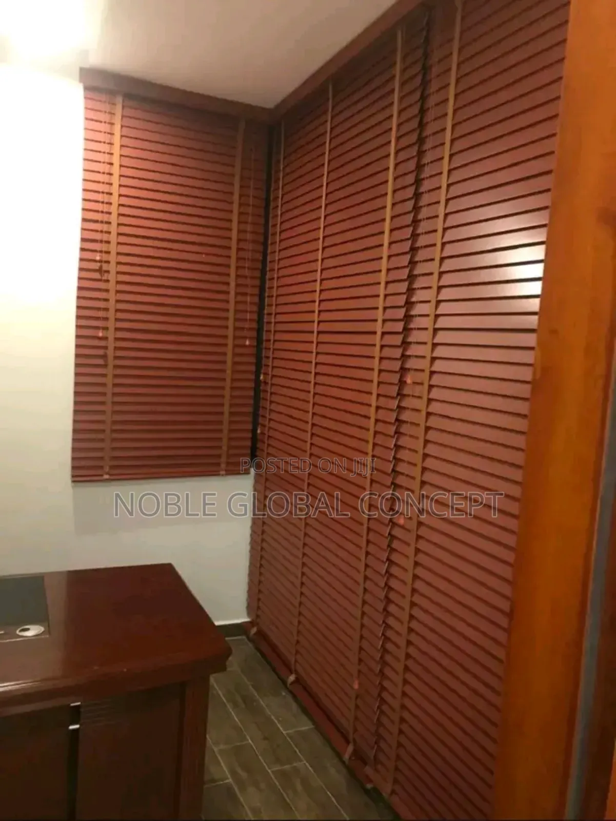 Beautiful Noble Wooden Blind