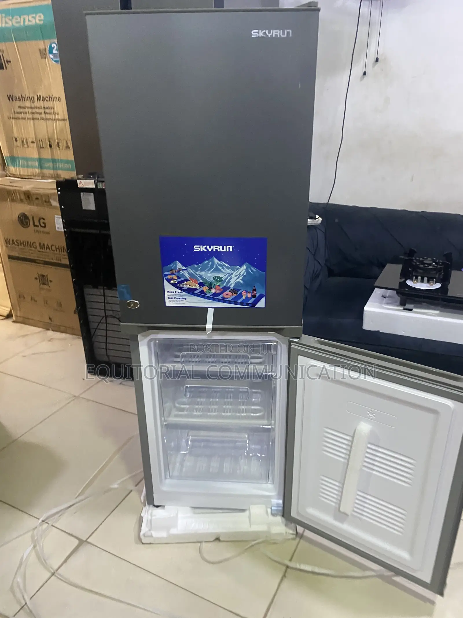 SKYRUN BCD-170K 170L Refrigerator for Organized Food Storage