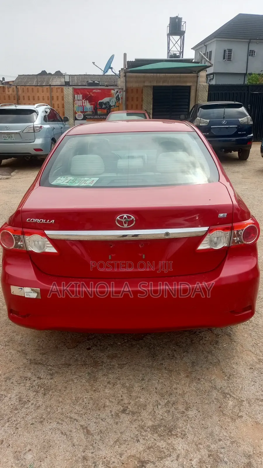 Toyota Corolla 2012 Red