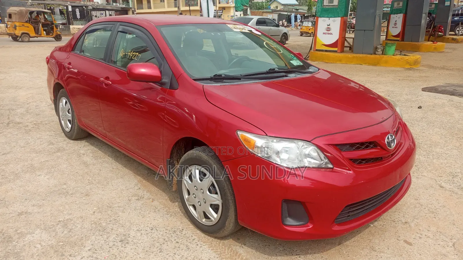 Toyota Corolla 2012 Red