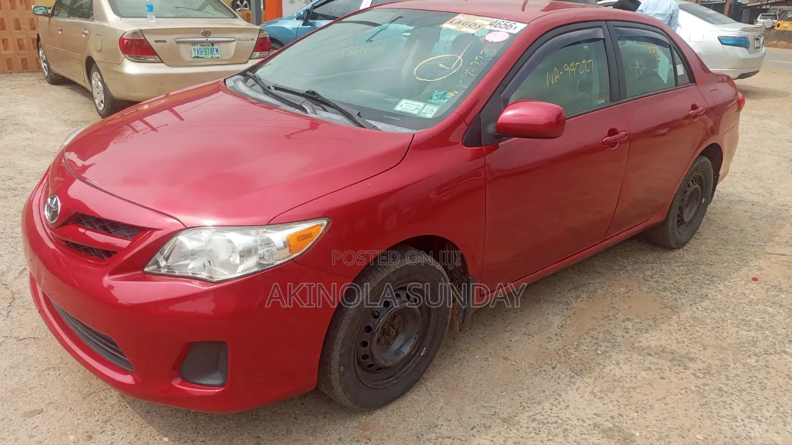 Toyota Corolla 2012 Red