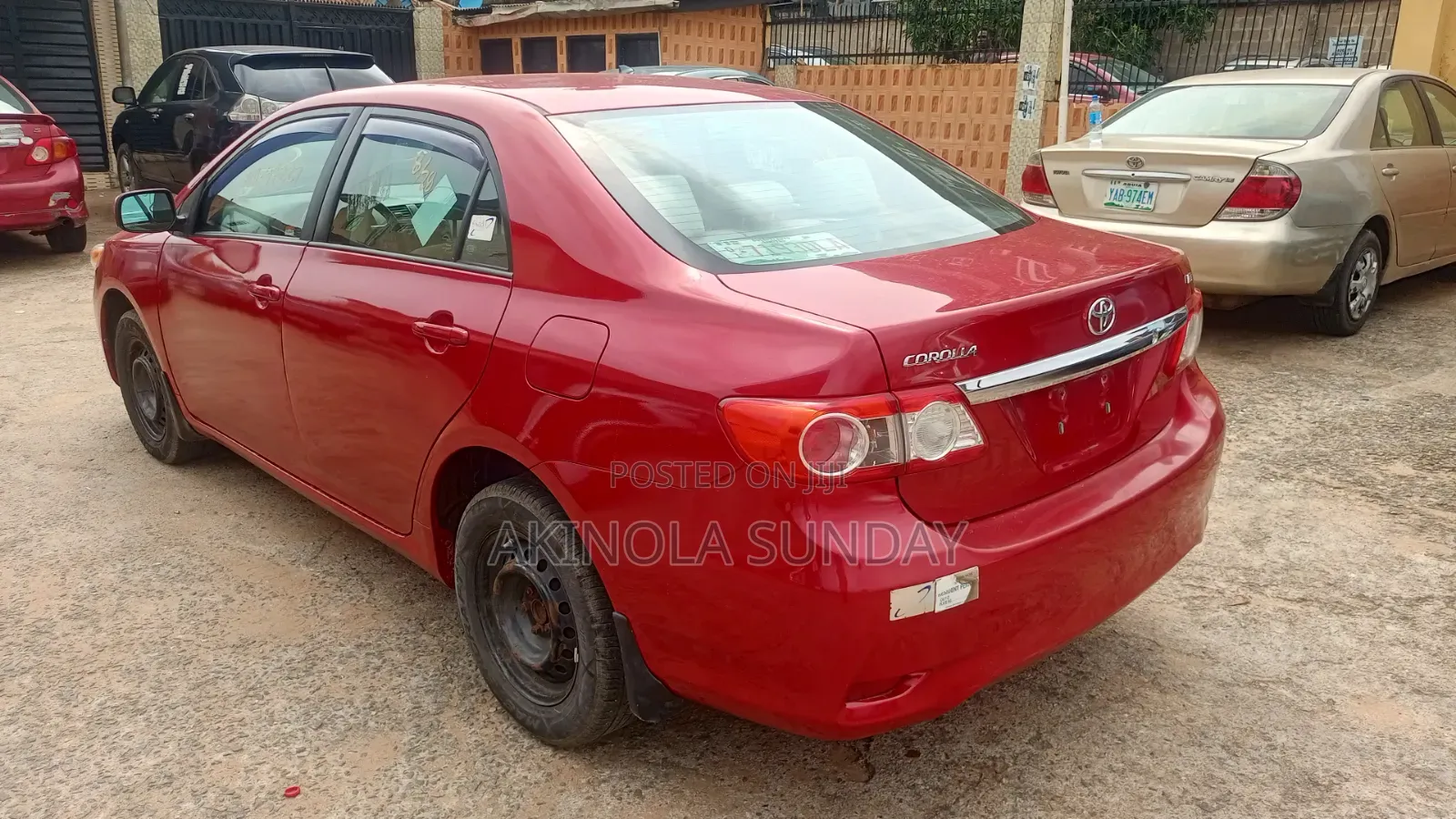 Toyota Corolla 2012 Red