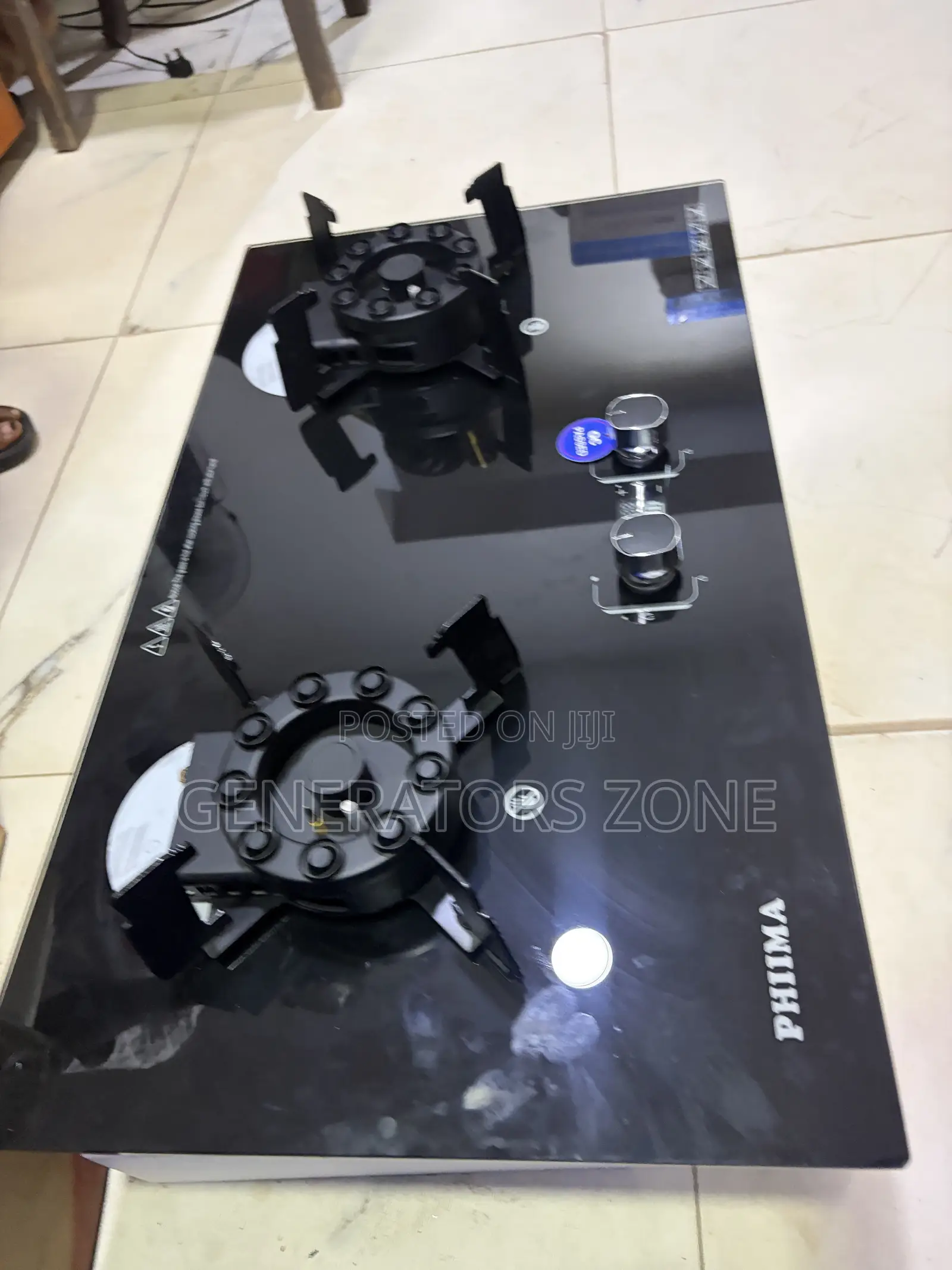 PHIIMA Modern 2 Burner Built-in Gas Stove