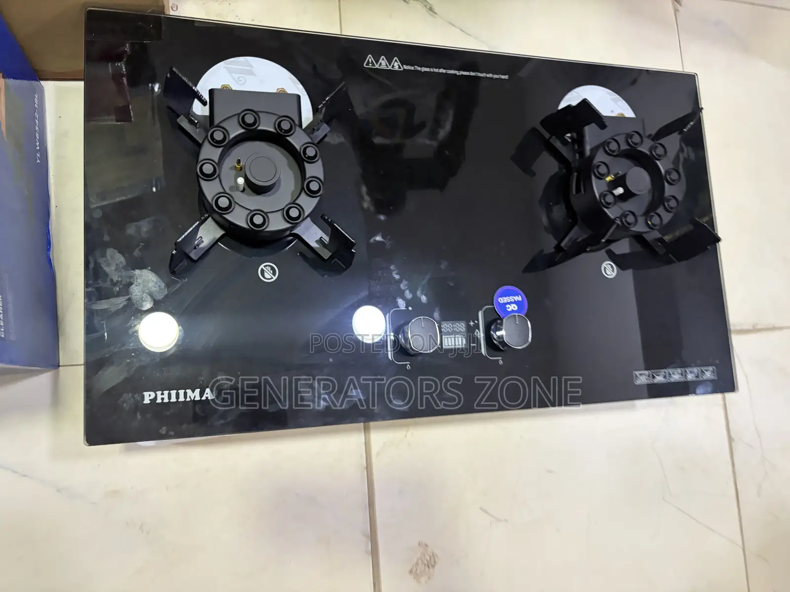 PHIIMA Stylish 2 Burner Built-in Gas Hob