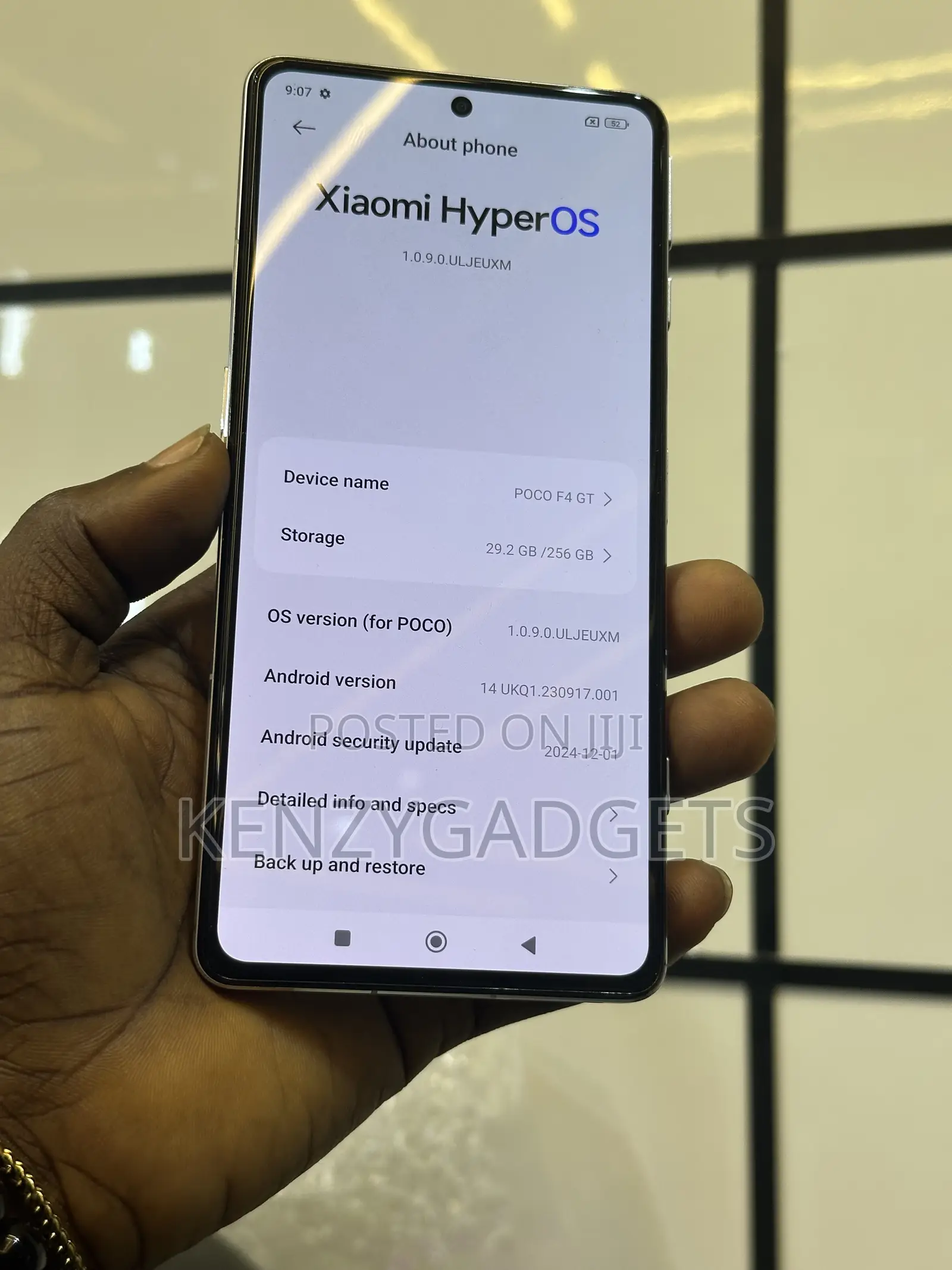 Xiaomi Poco F4 GT 256 GB Gray