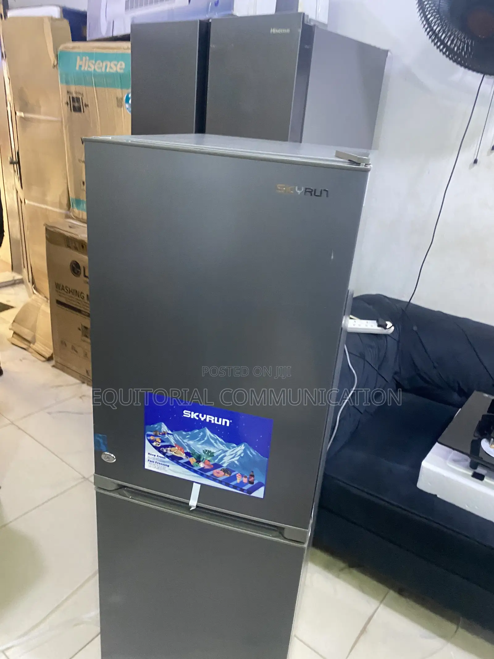 Skyrun BCD-170K 170L Refrigerator for Fresh Produce and Frozen Foods