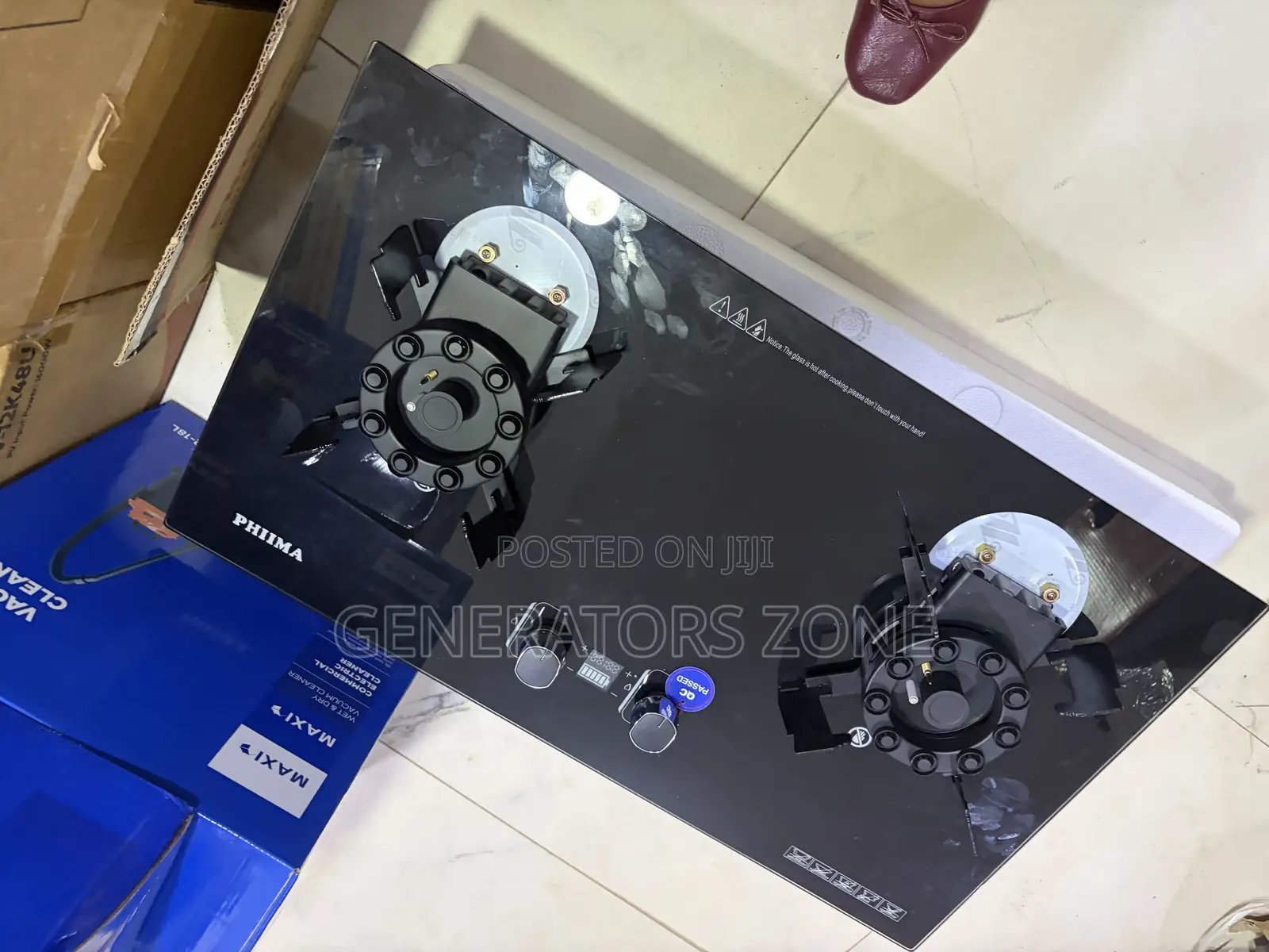 PHIIMA 2 Burner Gas Cooker for Apartments