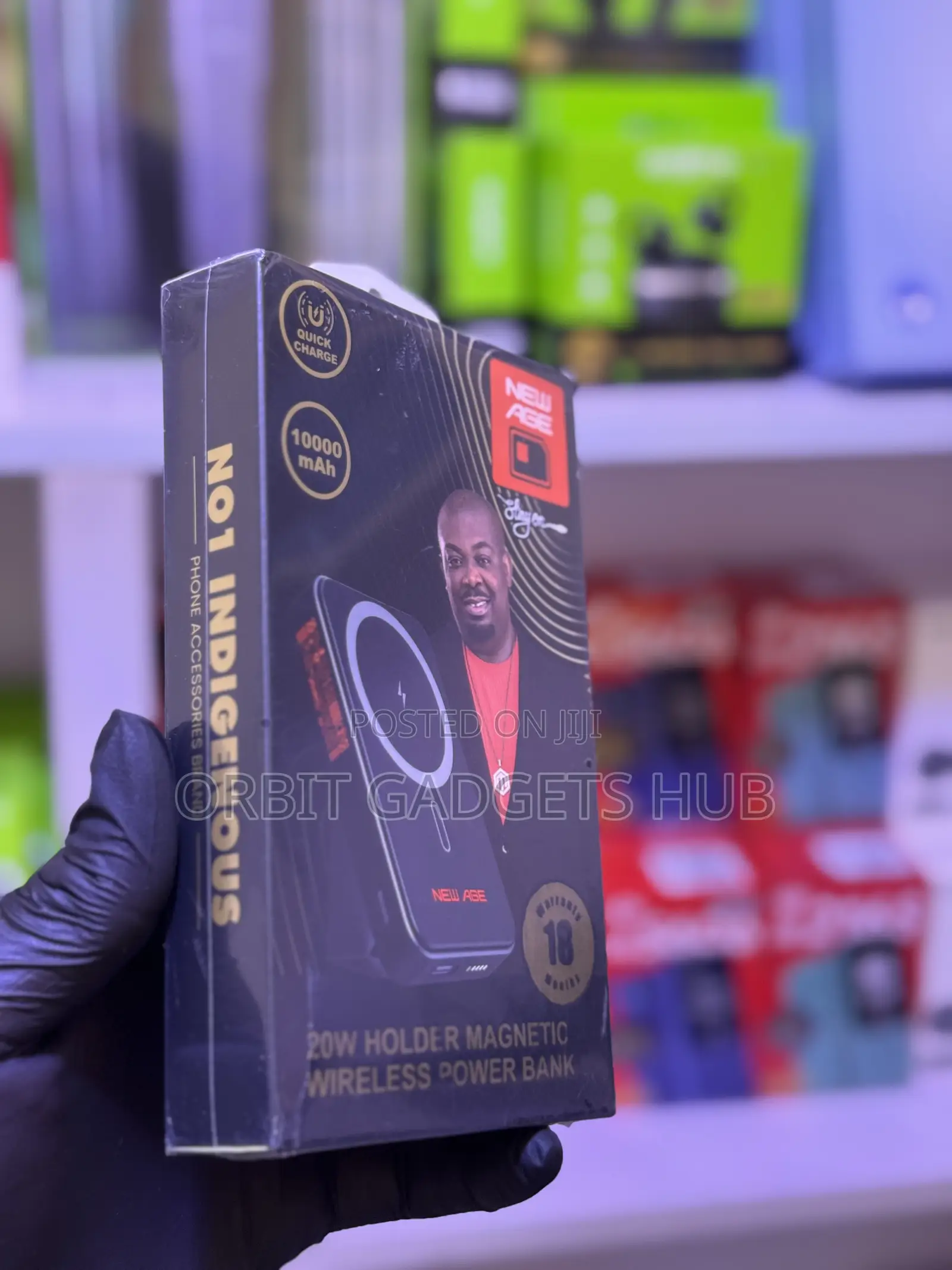 NEW AGE 10,000mAh 20W Wireless Power Bank