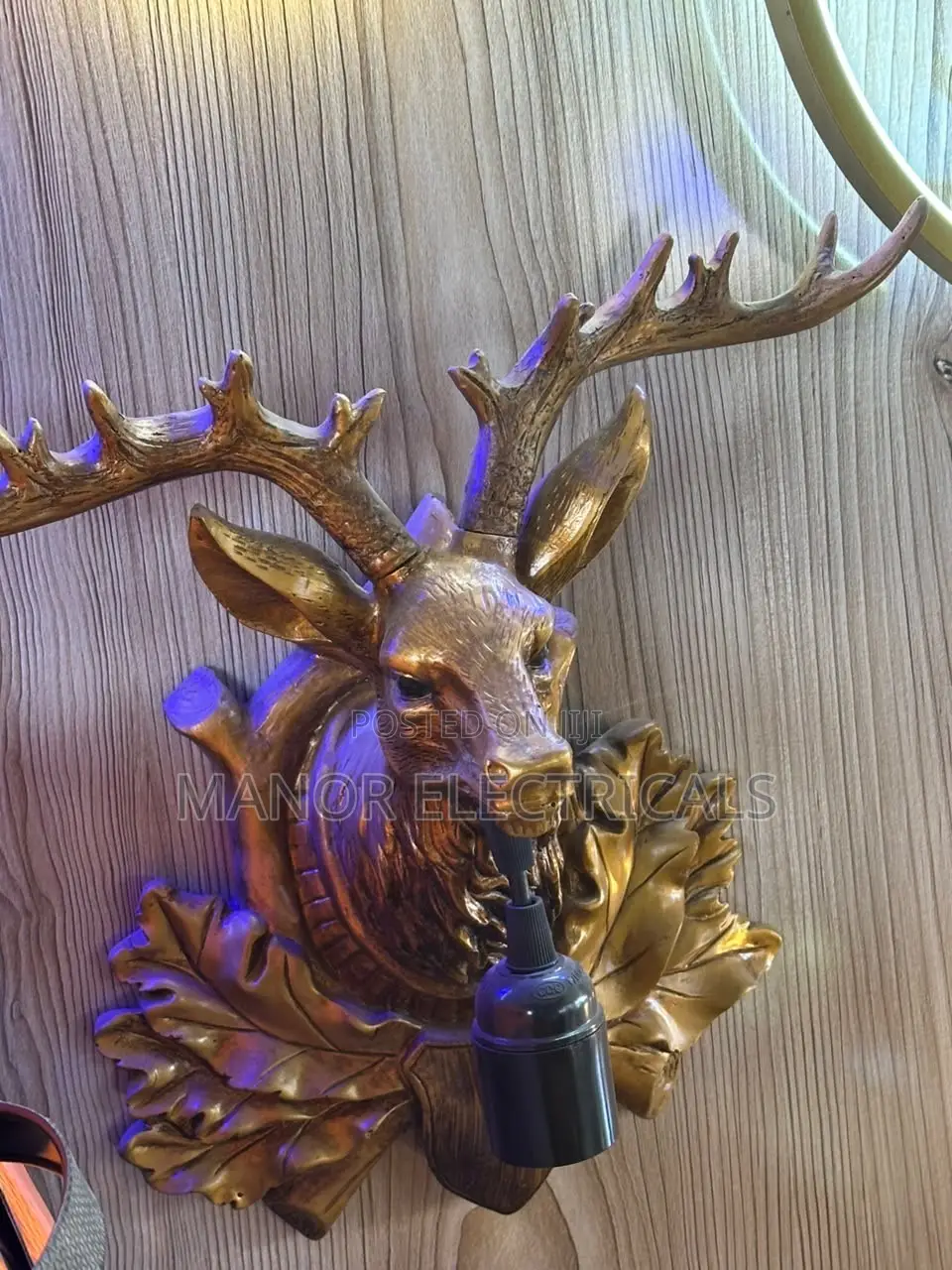 Luxury Deer Wall Lamp