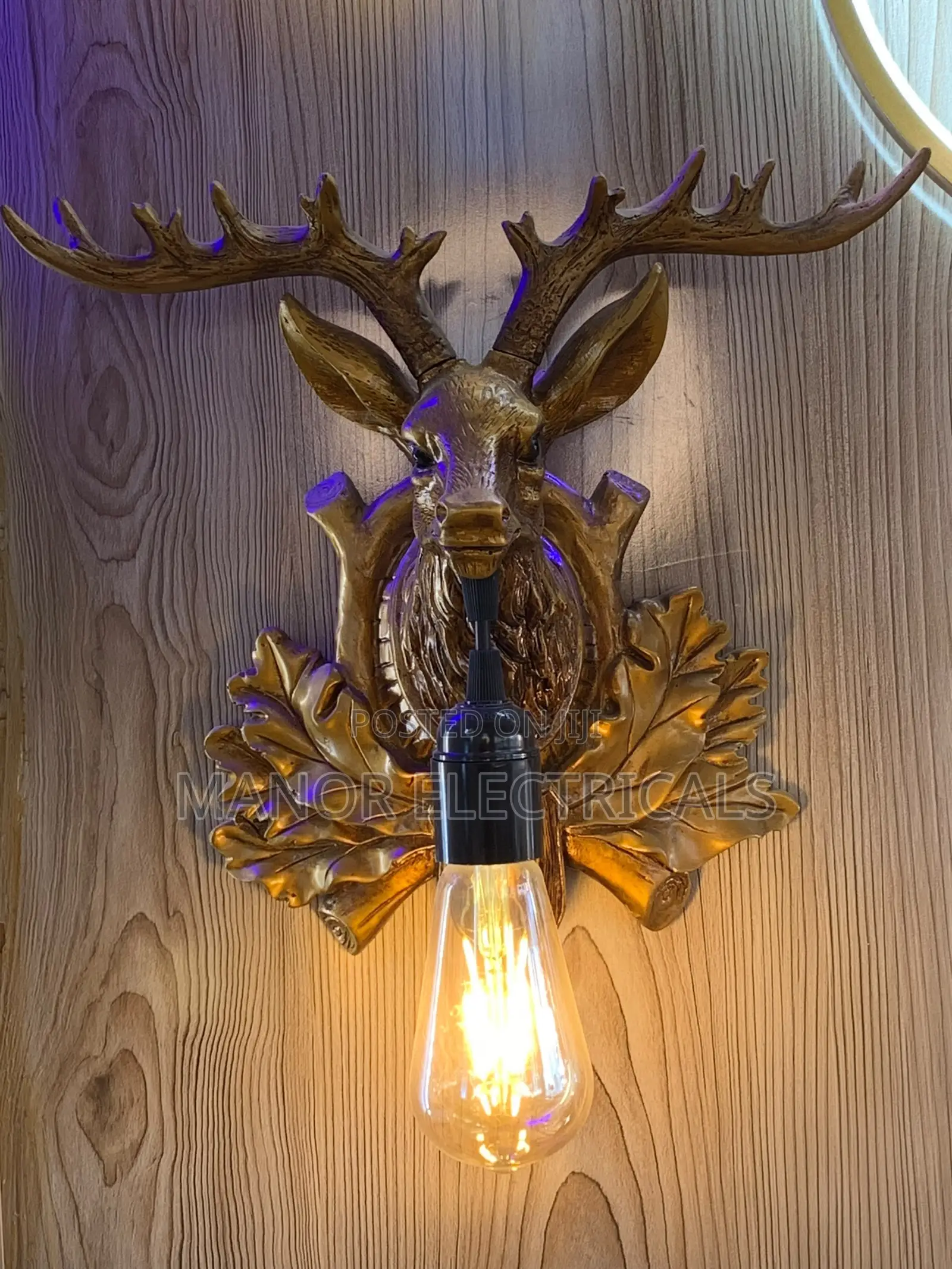 Luxury Deer Wall Lamp