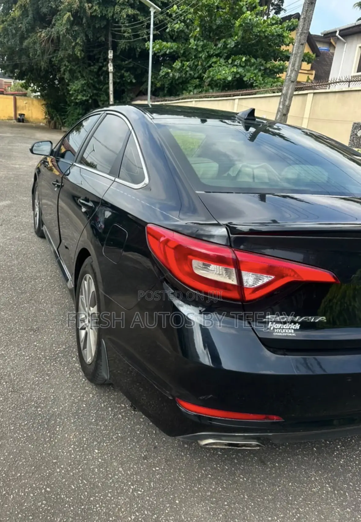 Hyundai Sonata Sport 4dr Sedan (2.4L 4cyl 6A) 2015 Black