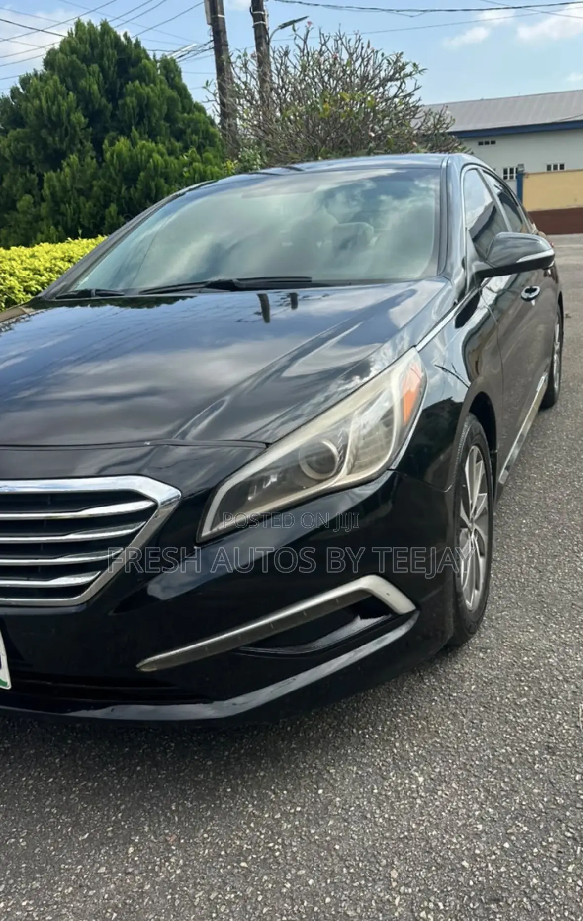 Hyundai Sonata Sport 4dr Sedan (2.4L 4cyl 6A) 2015 Black