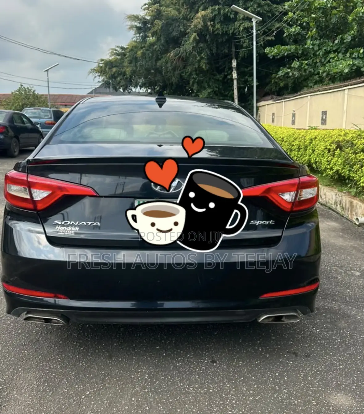 Hyundai Sonata Sport 4dr Sedan (2.4L 4cyl 6A) 2015 Black