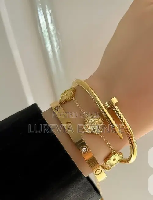 Women's Gold-Tone 3-Piece Bracelet Set