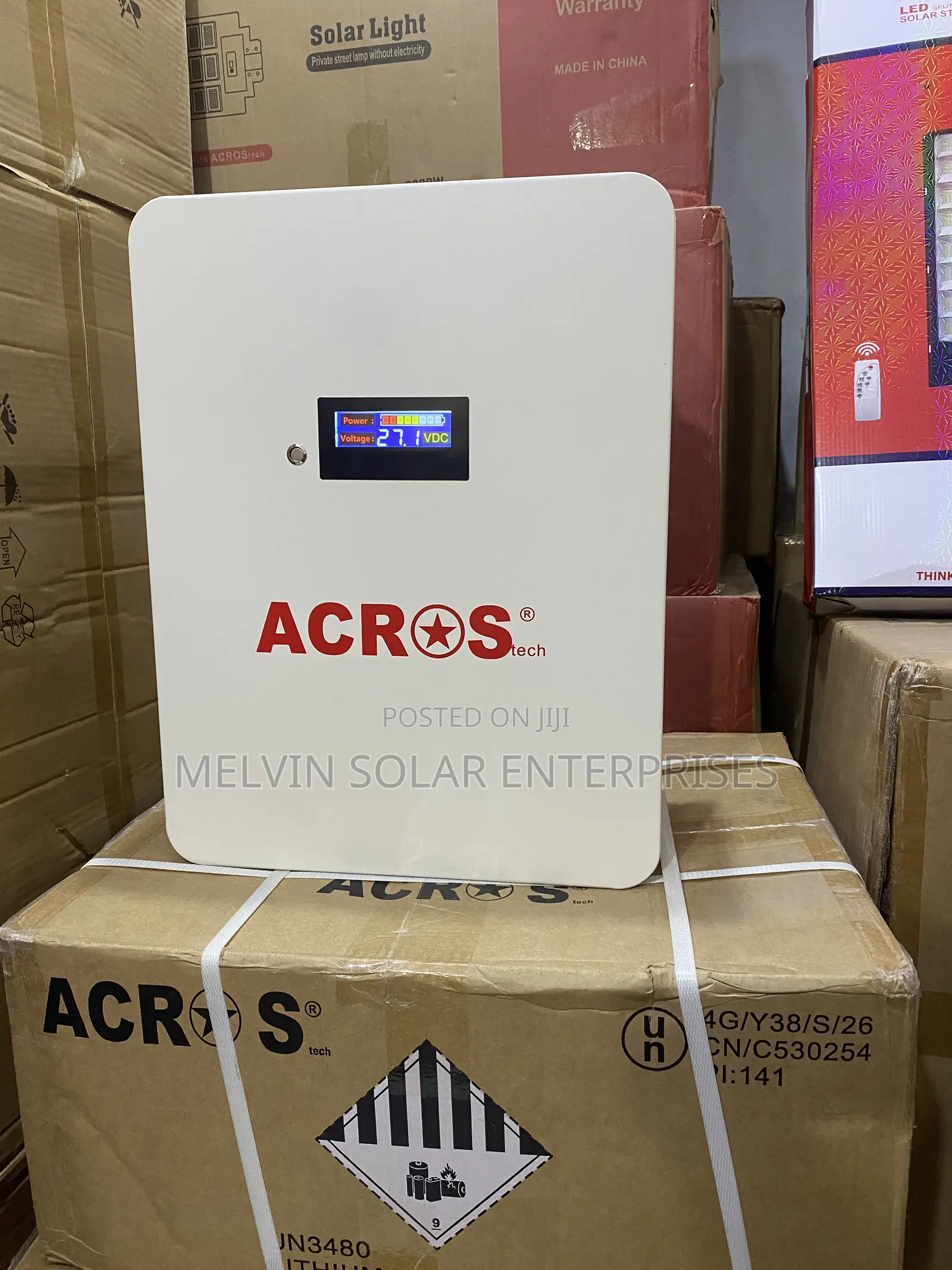 3kwh 25.6v Across Tech Solar Lithium Ion Phosphate Batteries Available