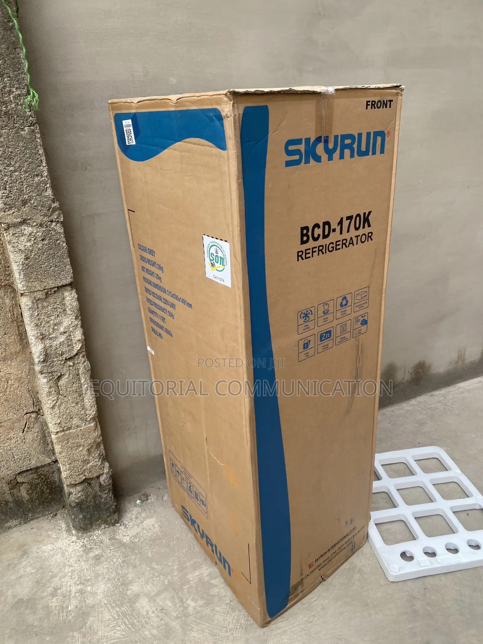 Skyrun BCD-170K 170L Refrigeration and Freezer Unit