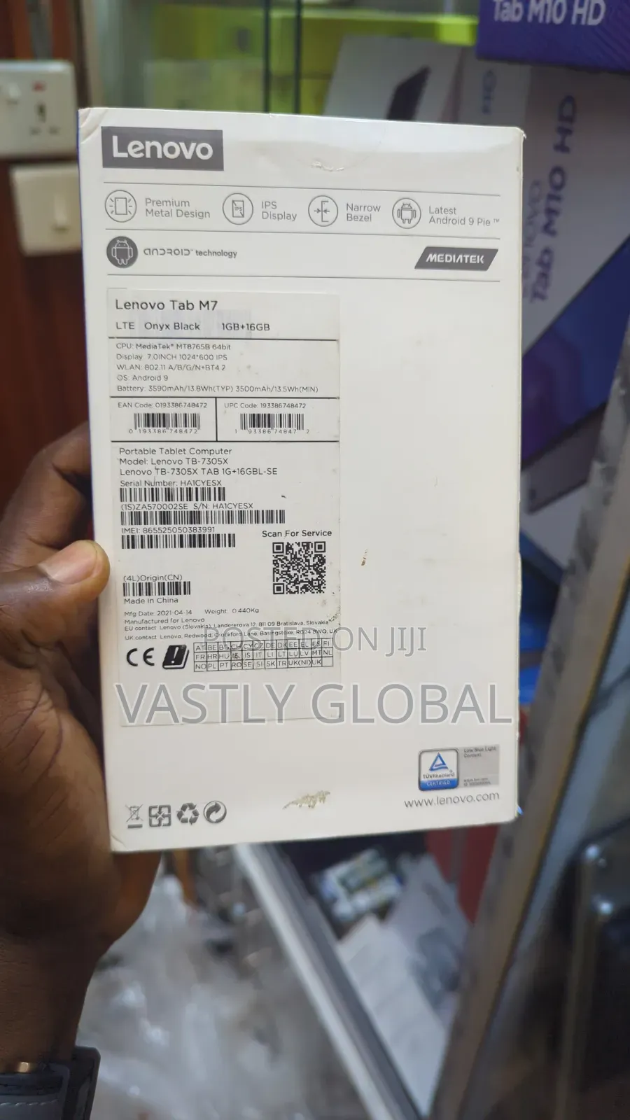 Lenovo Tab M7 16 GB Gray