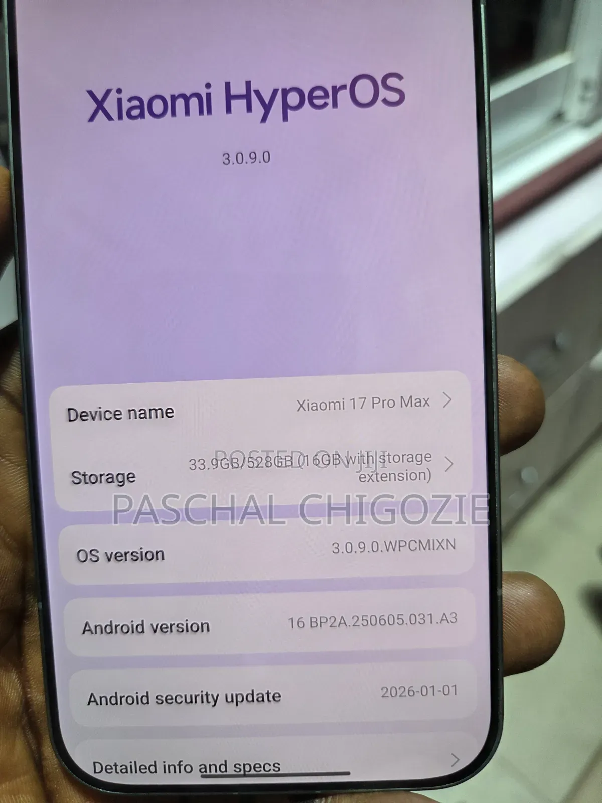 New Xiaomi 17 Pro Max 512 GB Green